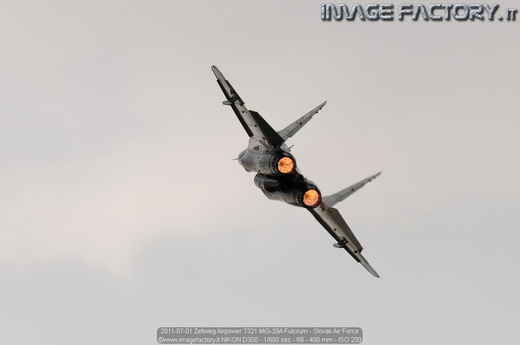 2011-07-01 Zeltweg Airpower 7321 MiG-29A Fulcrum - Slovak Air Force